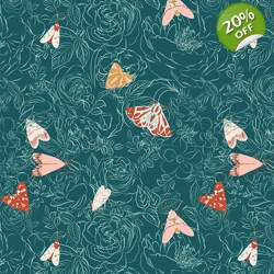 Art Gallery Fabrics - Sharon Holland - Listen to your Heart - Cloak and Petal