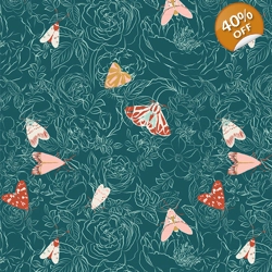 Art Gallery Fabrics - Sharon Holland - Listen to your Heart - Cloak and Petal