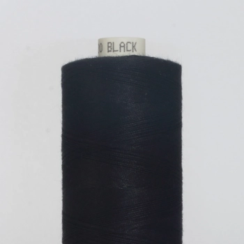 Coats Moon 120 Spun Polyester Thread - 1000 yards - Black