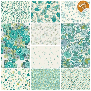 Art Gallery Fabrics - Bloomcore - Fat Quarter Bundle x 10