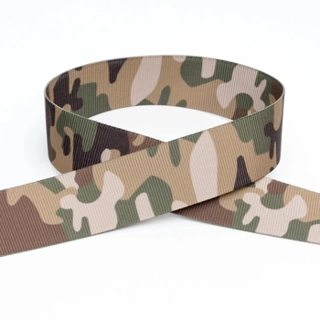 1 inch Polyester Webbing - Camouflage - 1.5m