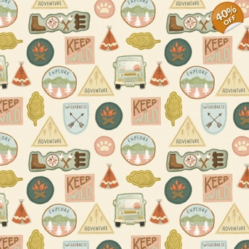 Dashwood Studio - Ramble & Bramble - Cedar Camp - Badges