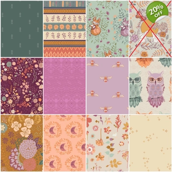 Art Gallery Fabrics - Maureen Cracknell - Crafting Magic - Fat Quarter Bundle x 11