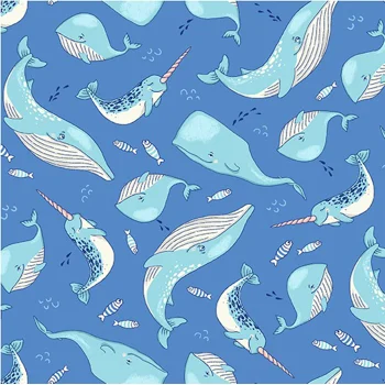 Michael Miller - Make a Splash - Ocean Life - Blue