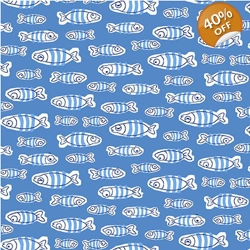 Michael Miller - Make a Splash - Schooling - Blue