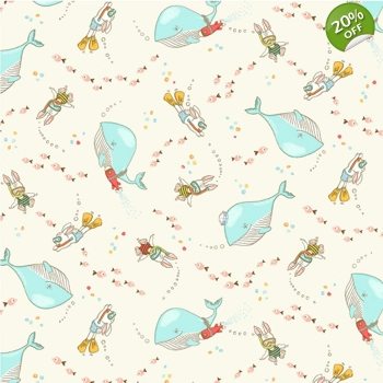 Michael Miller - Make a Splash - A Whale of a Time - Cream