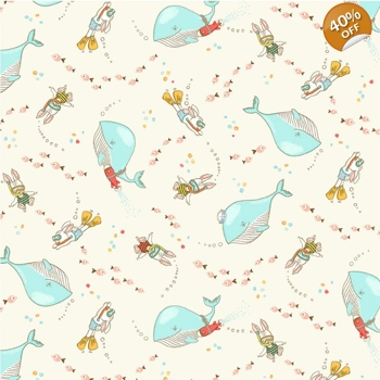 Michael Miller - Make a Splash - A Whale of a Time - Cream