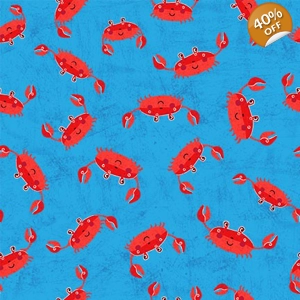 Michael Miller - Under the Sea - Oh Snap! - Blue