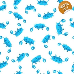 Michael Miller - Under the Sea - Oh Snap! - White