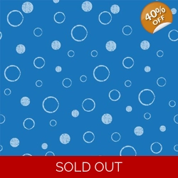 Michael Miller - Under the Sea - Sea Bubbles - Blue - Fat Quarter