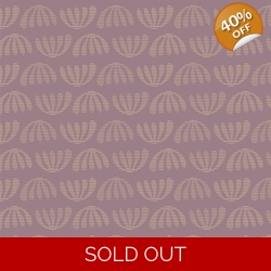 REMNANT - Suzy Quilts - Boho Leaves - Haze - 50cm