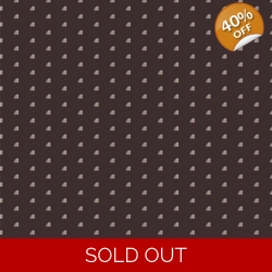 REMNANT - Suzy Quilts - Tiny Moon - Truffle - 70cm