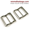 Emmaline 3/4 inch (18mm) Extra Wide Mouth Strap Sliders