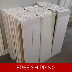 9 x Cardboard Fabric Bolts