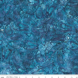 Riley Blake Batiks - Toes in the Sand - Denim Bijou
