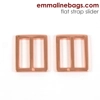 Emmaline 1 inch (25mm) Flat Strap Sliders