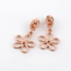 Zipper Pull #5 for Nylon Zipper - Flower - Pack of 2