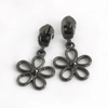 Zipper Pull #5 for Nylon Zipper - Flower - Pack of 2