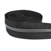 Black Nylon Zipper Tape #5 - by the Metre