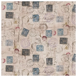 Tim Holtz - Foundations - Correspondence - Taupe