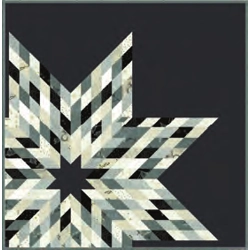 Zen Chic - Shimmer - Mega Star Quilt Kit