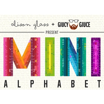 Mini Alphabet Quilt Pattern from Alison Glass and Giucy Giuce