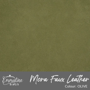 Mora Faux Leather - Olive