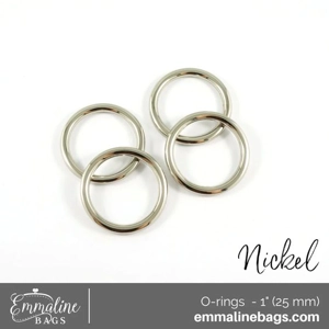 Emmaline 1 inch 25mm O-Ring - Pack of 4 - 5 finishes