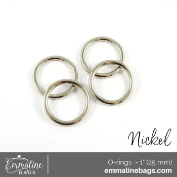 Emmaline 1 inch 25mm O-Ring - Pack of 4 - 5 finishes