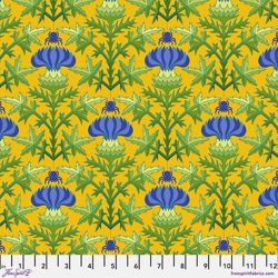 Jane Sassaman - Flower Dance - Thistle - Yellow