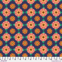 Jane Sassaman - Flower Dance - SM Zinnia - Multi
