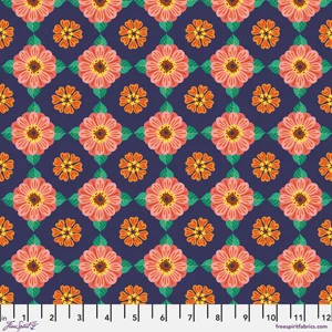 Jane Sassaman - Flower Dance - SM Zinnia - Multi