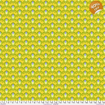 Jane Sassaman - Vegetable Patch - Small Artichoke - Yellow