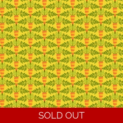 Jane Sassaman - Vegetable Patch - Small Carrot - Yellow