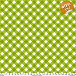 Jane Sassaman - Vegetable Patch - Check - Green