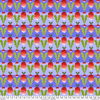 Jane Sassaman - Vegetable Patch - Radish - Red