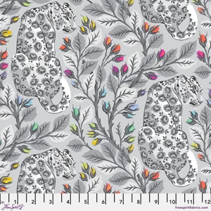 Tula Pink Graywork - Beautymark - Fog