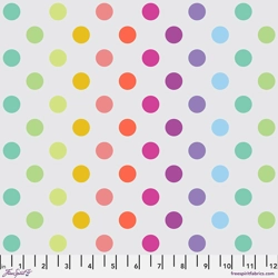 Tula Pink - True Colors Graywork - Disco Poms - Whisper