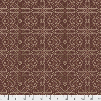 William Morris - Orkney - Brophy Trellis - Red