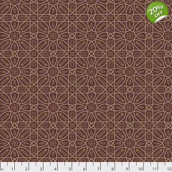 William Morris - Orkney - Brophy Trellis - Red