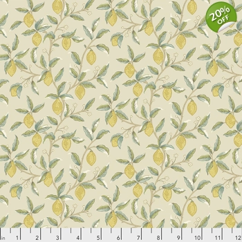 William Morris - Orkney - Lemon Tree - Linen
