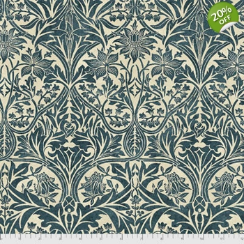 William Morris - Granada - Bluebell - Indigo