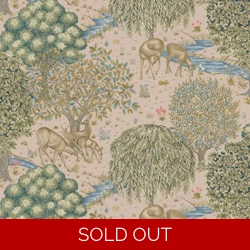 REMNANT - William Morris - Granada - Granada Small - Blush - 54cm