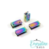 Emmaline Rectangular Strap Ends 3/4 inch wide - Pack of 4
