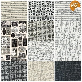Cathe Holden - Sable & Swan - Fat Quarter Bundle x 10