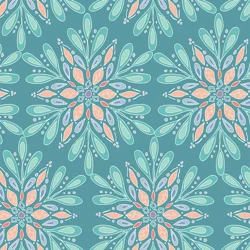Sewcial Bee Collective - Frost & Fir - Winterflake Glow