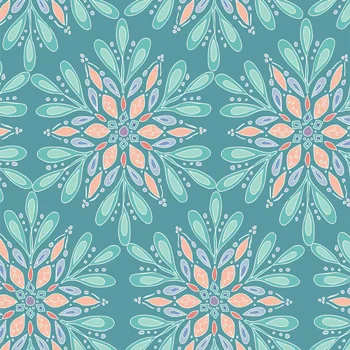 Sewcial Bee Collective - Frost & Fir - Winterflake Glow