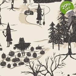 Art Gallery Fabrics - Sweet n Spookier - Happy Haunting