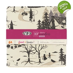 Art Gallery Fabrics - Sweet n Spookier - Layer Cake - 42 x 10in Squares