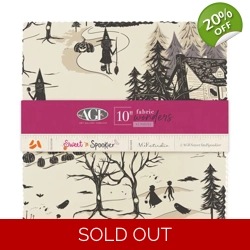 Art Gallery Fabrics - Sweet n Spookier - Layer Cake - 42 x 10in Squares